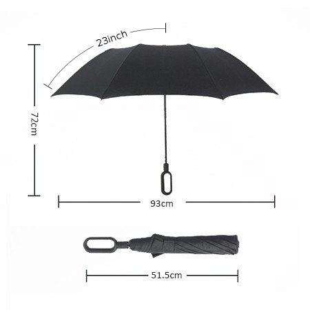 23" Fiberglass 2 Fold Umbrella 12